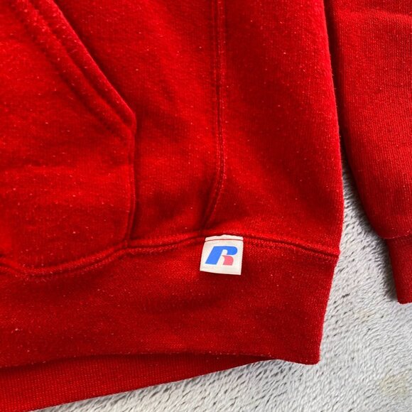 Russell Athletic Boys Dynamite Volleyball Hoodie Sweatshirt Youth XL Red Pullove - Picture 8 of 10
